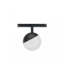 LED-kuglelampe til 48V-skinne 5W K3000 435 lm CRI90 – Ø100 mm – Sort