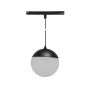 LED-kuglependel til 48V -skinne 5W K3000 Ø100 mm – Sort – billede 4