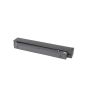 LED-gridarmatur til 48V -skinne 12W K3000 35° 20 cm – Sort – billede 3