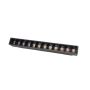 LED-gridarmatur til 48V -skinne 12W K3000 35° 20 cm – Sort – billede 8