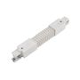3-Fase Fleksibel Skinneconnector Hvid