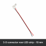 S-D-stik til LED-strimmel – 10 mm – billede 2