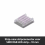 Strip-til-strip-stik til SMD RGB LED-strip – 10 mm – billede 3