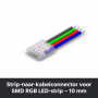 Strip-til-kabel-stik til SMD RGB LED-strimmel – 10 mm – billede 3