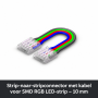 Strip-til-strip-stik med kabel til SMD RGB LED-strip – 10 mm – billede 3