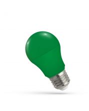 Grøn LED Lampe A50 E27 4,9 Watt