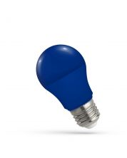 Blå LED Lampe A50 E27 4,9 Watt