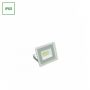 LED Flomlys Byggepladsbelysning hvid 10W 85L/W IP65.
