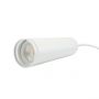LED Skinnespot 3 Fase Mini Pendel med GU10 Fatning Hvid + Kabel 1 meter