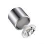 LED Spot Sølv Metallic AR111 GU10 120x105mm