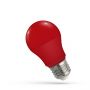 Rød LED Lampe A50 E27 4,9 Watt
