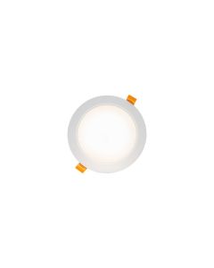 LED Downlight 12W Hvid Rund - Indbygget Driver