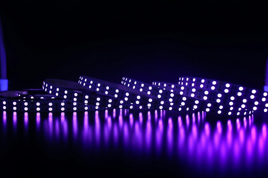SMD LED-strip med enkelte lyspunkter
